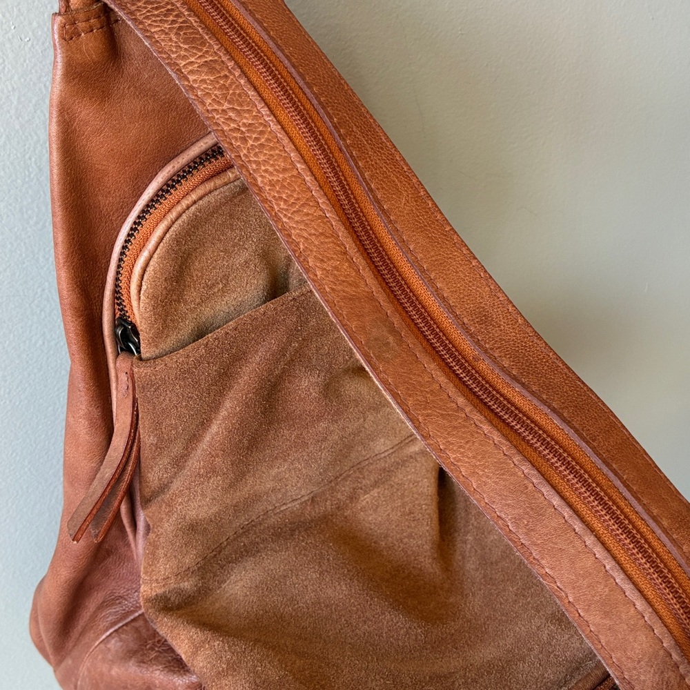 We The Free Tan Leather Soho Sling Bag - Picture 6 of 10